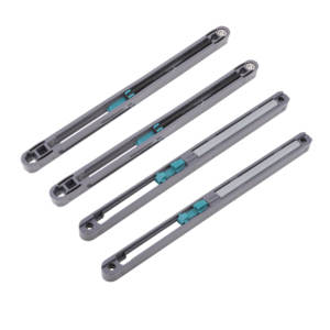 סגירה רכה ארון הזזה דלת מערכת דלת הזזה רולים פום חיץ מתכוונן הידראולי מנחת - Product Image 2