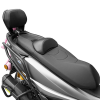 Siège de moto de remplacement noir texturé imperméable de qualité supérieure pour UHR150