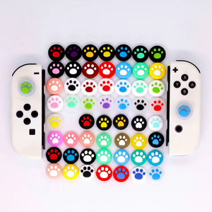 Coque de protection en silicone pour joystick en forme de patte de chat mignonne pour Nintendo Switch <span class=keywords><strong>Joy</strong></span> <span class=keywords><strong>Con</strong></span>, coque analogique pour joystick - Product Image 4