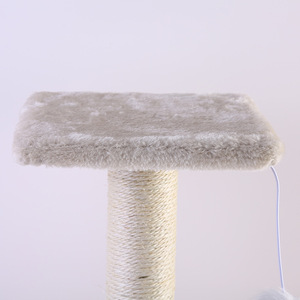 Árbol para Gatos Ecológico de Doble Plataforma y Doble Poste, Mueble Natural No Tóxico para Mascotas, Bajo MOQ, Venta al por Mayor, Fábrica China - Product Image 2