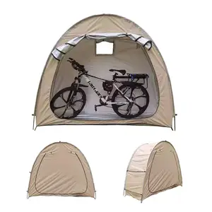 Палатка для езды на велосипеде на открытом воздухе, водонепроницаемая и Пыленепроницаемая портативная палатка с капюшоном для горного велосипеда