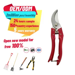 garden or agriculture fruit branch scissors stainless steel tools pruning shear pole pruner tools tree scissors