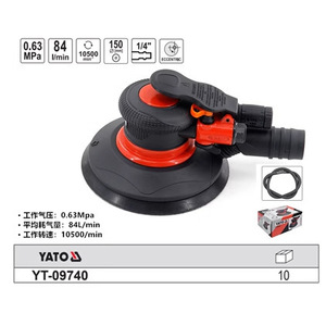 Polisseuse pneumatique Yiertuo 5 pouces avec disque à fixation auto-agrippante, poignée pistolet, pour le cirage et le polissage des voitures - Product Image 2