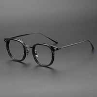GD001 Montures de Lunettes Optiques Classiques pour Hommes, Montures de Lunettes de Vue, Lunettes d'Ordinateur, Lunettes Optiques