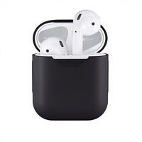 Étui pour écouteurs en silicone souple personnalisable en gros pour AirPods 1 2 3 4 Pro, housse de protection antichoc et anti-chute pour casque audio
