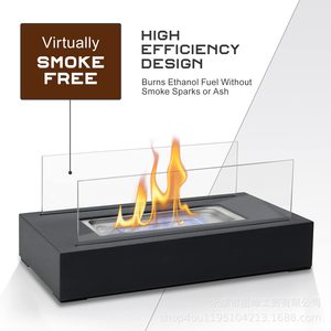 Pozo de <span class=keywords><strong>fuego</strong></span> de mesa portátil para interiores y exteriores, mini <span class=keywords><strong>chimenea</strong></span> - Product Image 3