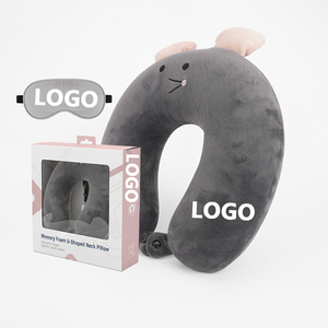 Bantal sandaran leher busa memori portabel, bantal tengkuk ergonomis, bantal perjalanan untuk perjalanan luar ruangan, bantal leher 2025 - Product Image 1