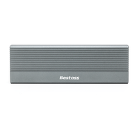 قرص صلب خارجي من نوع M.2 من Bestoss، مخصص بواجهة USB3.1، سعات 120 جيجابايت/240 جيجابايت/480 جيجابايت/960 جيجابايت/2 تيرابايت/4 تيرابايت، هيكل من سبائك الألومنيوم، محمول ولاسلكي