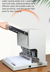 DK-12 khoan hai mục đích dày 5cm lưu trữ máy khoan lá lỏng lẻo ba lỗ - Product Image 4