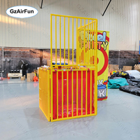 Jeux d'eau gonflables pour carnaval, location commerciale personnalisée en usine, jeux d'eau gonflables bon marché à vendre