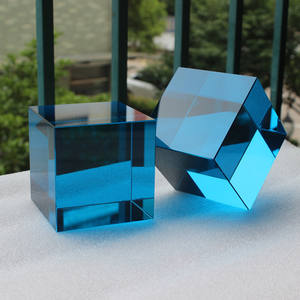 厂家批发高品质K9水晶立方体定制3D激光水晶玻璃相框立方体 - Product Image 5