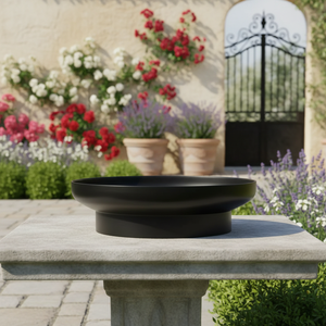 Brasero d'extérieur en acier Corten avec pique à bois, 60 cm, 80 cm, foyer portable pour jardin, pour chauffage extérieur - Product Image 3