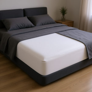 Protector de Colchón Vianney, Tamaño Matrimonial, Impermeable, Lavable a Máquina, Ajuste Elástico, Tejido No Tejido Teñido Liso, Protección para Cama - Product Image 2