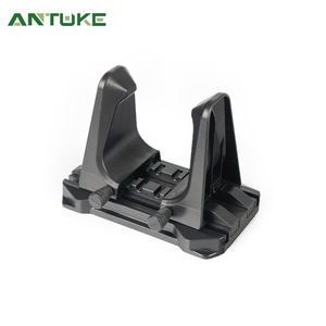 Soporte de pared para bicicletas Antuke, ajustable, negro, gancho de estacionamiento para bicicletas de carretera y montaña - Product Image 1