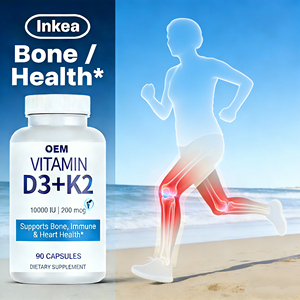 OEM <strong>Vitamin</strong> <strong>D3</strong> K2 Softgel <strong>Capsules</strong> (Food Grade Organic) for Energy Immune Support &amp; Bone Health-For Adults Fast Lead Time - Product Image 3