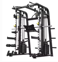 Équipement de fitness complet pour la salle de sport, rack à squats en acier, machine Smith, entraînement des jambes, de la poitrine et des épaules, multifonction, utilisation à domicile