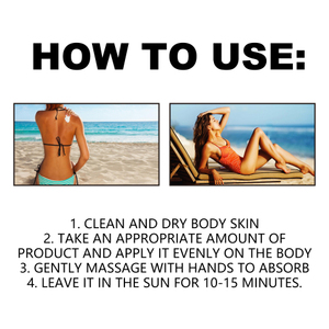 EELHOE Ultra-Tanning Butter Verano Suave Autobronceador Trigo <span class=keywords><strong>Bronceador</strong></span> Negro Gel Refrescante - Product Image 5