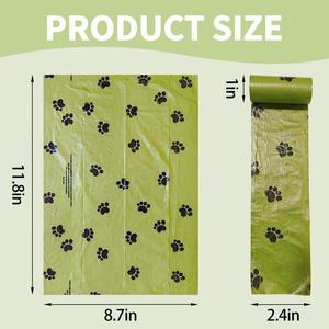 Sacs à déjections canines biodégradables en gros avec distributeur, portables et écologiques, fournis par le fabricant - Product Image 1