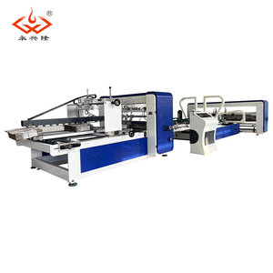 เครื่องติดกาวกล่องกระดาษลูกฟูกโฟลเดอร์กล่องกลูเกอร์อัตโนมัติ - Product Image 3