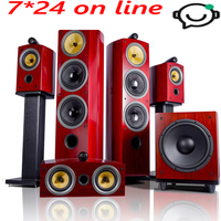 Nautilus Double 8 pouces HIFI ONL-51A/5.1 ensemble haut-parleurs de cinéma maison en bois ensemble son 12 pouces Subwoofer