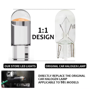 Nouvelles ampoules LED COB T10 W5W <span class=keywords><strong>pour</strong></span> <span class=keywords><strong>voiture</strong></span>, 10 pièces, accessoires d'éclairage automobile 12V, <span class=keywords><strong>pour</strong></span> plaque d'immatriculation, tableau de bord, éclairage de porte et d'habitacle - Product Image 6