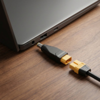 Adaptateur Convertisseur XT60 vers DC 7909 Robuste Mâle-Femelle pour Centrale Électrique Portable, Générateur Solaire, Batterie Lipo