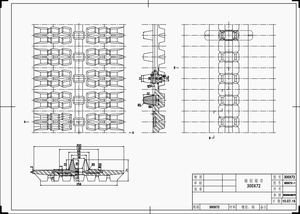שלג מפוח ושלג מכונה גומי מסלול 300*72*40 שלג מסלול - Product Image 6