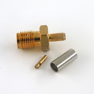 Conector Coaxial RF Hembra SMA para <span class=keywords><strong>Cable</strong></span> RG316 RG188 RG174, DC-12.4GHz, para Pruebas y Mediciones - Product Image 4