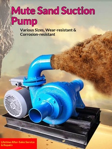 Bomba de Arena de Una Etapa de Baja Presión con Motor Diésel Horizontal, Precio de Fábrica, para Dragado de Fondo de Río, Alto Contenido de Cromo - Product Image 2