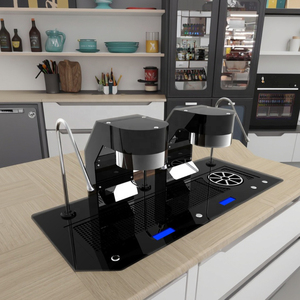 Cafetera Comercial para Empresas, Máquina de Espresso Bajo Mostrador - Product Image 2