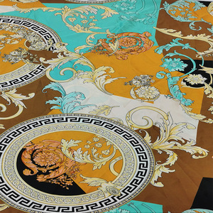 Chất lượng cao chống tĩnh 75D <span class=keywords><strong>satin</strong></span> 100% Polyester vải in kỹ thuật số và dập nóng cho sườn xám lót MAY - Product Image 2