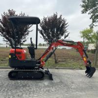 Excavatrice Caterpillar Cabine 1 tonne EPA EURO5 Kubota KOOP Support anti-roulis Livraison rapide Mini pelle QILU