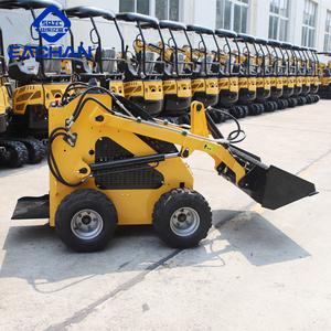 <span class=keywords><strong>Loader</strong></span> <span class=keywords><strong>Mini</strong></span> Skid Steer 4x4 Roda Karet untuk Lanskap, <span class=keywords><strong>Loader</strong></span> Skid Steer Kompak dengan Bucket, Produk Unggulan - Product Image 3