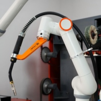 Brazo Robótico de Soldadura Láser, Manipulador Robótico de 6 Ejes, Cobot para Fabricación de Metales, Aeroespacial, Recipientes a Presión, Fábrica, Automotriz