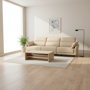 Sofá de Tela Moderno de Tres Plazas, Venta Directa de Fábrica Nisco, Tapicería Duradera, Diseño Confortable, para Apartamento, Dormitorio, Hotel - Product Image 1