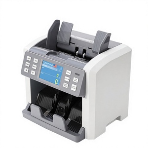 Compteur de billets automatique Smartertop P100 de haute qualité avec détecteur <span class=keywords><strong>EUR</strong></span>/USD/LYD, 2CIS, tri automatique, qualité professionnelle, trémie de 300 pièces - Product Image 1
