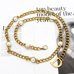 Meilleures ventes en gros, ceinture chaîne en métal <span class=keywords><strong>de</strong></span> luxe <span class=keywords><strong>de</strong></span> créateur, double C, logo original, pendentif, <span class=keywords><strong>robe</strong></span>, jean, chaîne <span class=keywords><strong>de</strong></span> taille, chaîne <span class=keywords><strong>de</strong></span> <span class=keywords><strong>pull</strong></span> - Product Image 4
