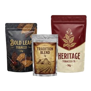 Sachets Mylar personnalisés refermables anti-odeur Cali Packs, format 8ème (3,5g), 35g, 7g, 1oz, 1lb, 4x5, 3,5, avec votre logo - Product Image 1