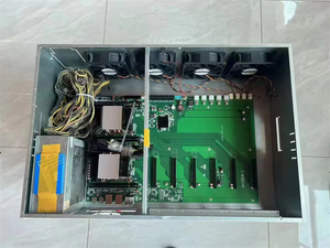 X99 6Plus Motherboard V2.0 mendukung Dual E5 <span class=keywords><strong>CPU</strong></span> DDR4 ECC REG RAM LGA 2011 65mm spasi 6 GPU Aleo papan utama Motherboard X99 - Product Image 5