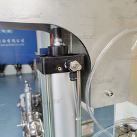 Mini machine légère de levage et de dispersion pneumatique de mélangeur mobile pour les produits liquides mélangeant la machine de mélange de laboratoire