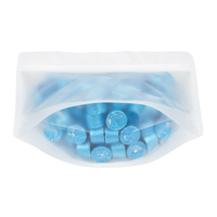 Sachets d'emballage alimentaire personnalisés en plastique transparent, résistants à l'humidité, avec fermeture éclair refermable pour lait et aliments pour animaux de compagnie