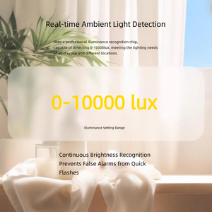 SMRTE Capteur de mouvement infrarouge pour le corps humain, plage de température et d'humidité (-10C-50C), détection de lumière, compatible 5V, <span class=keywords><strong>Mi</strong></span> Home HomeKit - Product Image 5