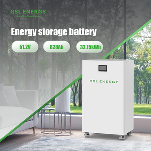 GSL 에너지 51.2V 628Ah 32kWh 8000 사이클 30kWh 이동형 인산철 리튬 태양광 배터리 바닥 설치형 가정용 에너지 저장 배터리 - Product Image 4