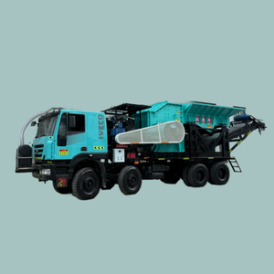Portable Hammer <strong>Crusher</strong> Mobile Plant with AC Motor Engine PLC &amp; Gear Max.200t/h Capacity for Gold Mining - Product Image 2