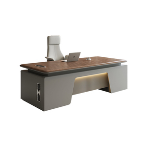 Meubles de bureau modernes de luxe, table de direction en forme de L, table de patron, mobilier de bureau, prix de la table de direction - Product Image 6