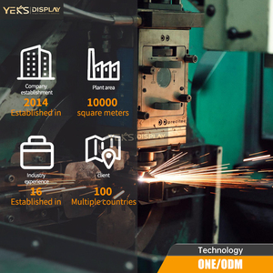 Yeks độc lập lật sàn hiển thị đứng sàn kim loại kệ trưng bày cho sàn gỗ sồi sàn gỗ triển lãm - Product Image 4