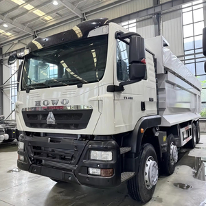 Camión Pesado Usado Sinotruk HOWO TX 440HP 8X4 Euro 2 Diésel con Motor Weichai, 30T GVW, Camión Volquete para Minería, Cámara Trasera - Product Image 1