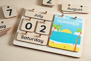 Calendrier Montessori personnalisé pour enfants : mois et <span class=keywords><strong>jours</strong></span> <span class=keywords><strong>de</strong></span> <span class=keywords><strong>la</strong></span> <span class=keywords><strong>semaine</strong></span>, calendrier éducatif pour enfants, calendrier perpétuel - Product Image 4