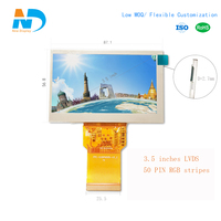 Écran LCD TFT Full HD 3,5 pouces haute résolution 1920x1080 avec interface LVDS, surface anti-reflet, luminosité 500 nits