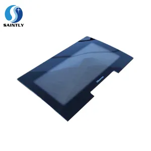 curved tempered glass for kitchen range hood/silk screen printing glass